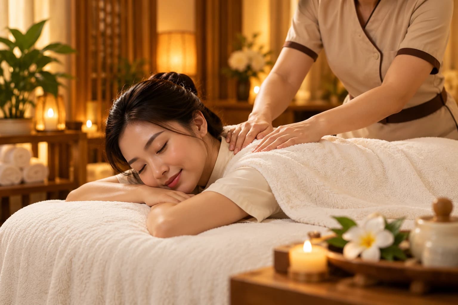 Một khoảnh khắc thư giãn trong không gian chăm sóc ấm áp tại Yến Anh
